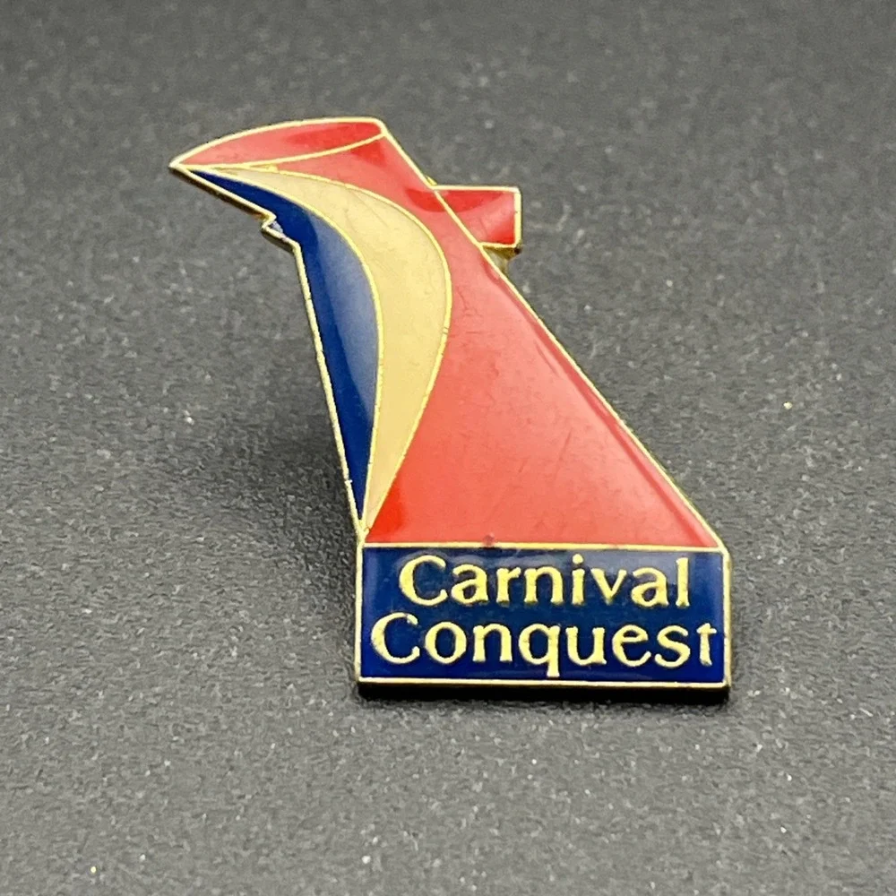 Carnival Conquest Cruise Ship Lapel Hat Pin‎